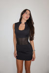City mini dress Negro