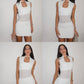 City mini dress Marfil