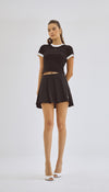 Laurie Skirt Sporty Negra