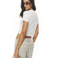 Cotton T-shirt marfil