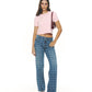Cotton T-shirt Rosa