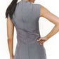 Lines mini dress Gris