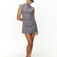 Lines mini dress Gris
