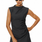 Lines mini dress Gris oscuro