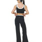 Lucia sporty pant set Negro
