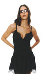 Matilda lace dress Negro