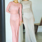 MCA mesh dress rosa