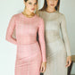 MCA mesh dress rosa