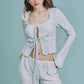 Sea salt blouse Azul
