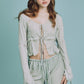 Sea salt blouse Verde