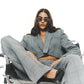 Oversize Square blazer