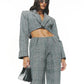 Oversize Square blazer