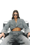 Oversize Square blazer