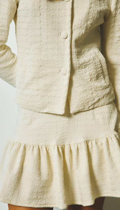Texture blazer
